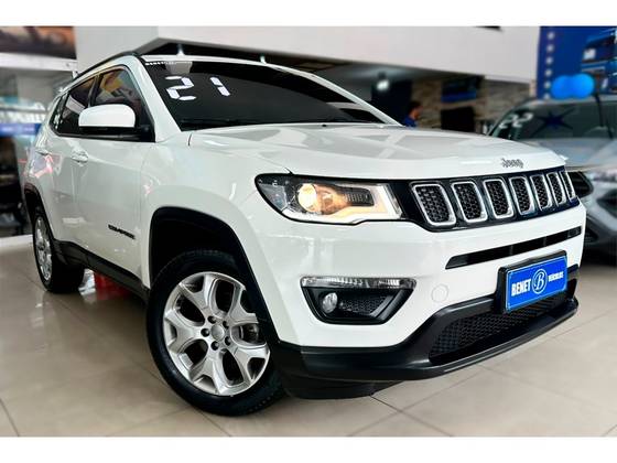 JEEP COMPASS 2.0 16V FLEX LONGITUDE AUTOMÁTICO JEEP COMPASS 2.0 16V FLEX LONGITUDE AUTOMÁTICO